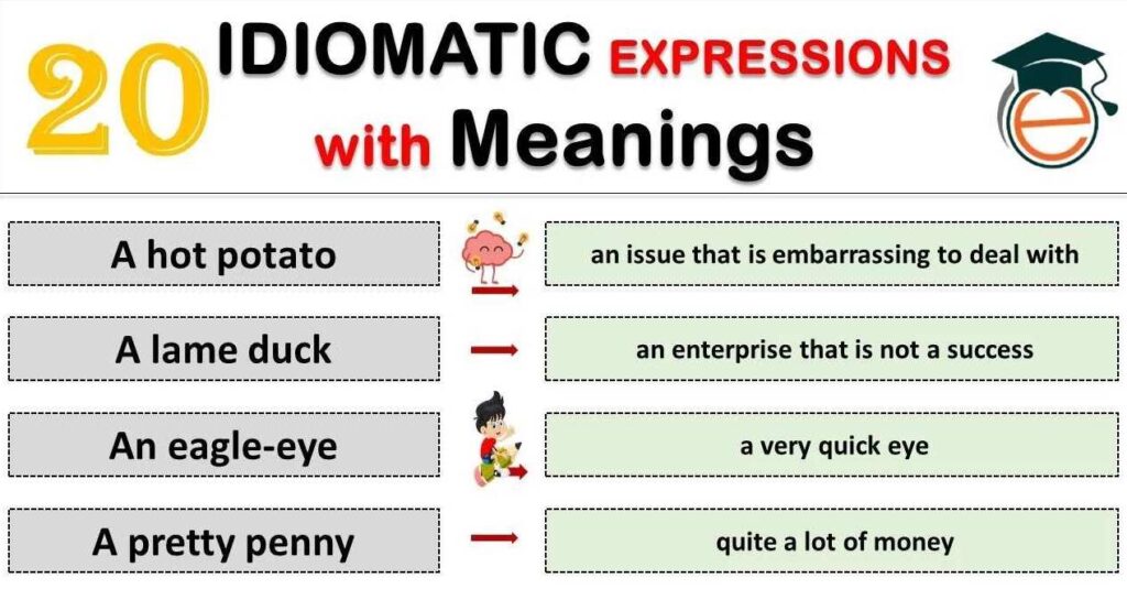 Idioms and Expressions