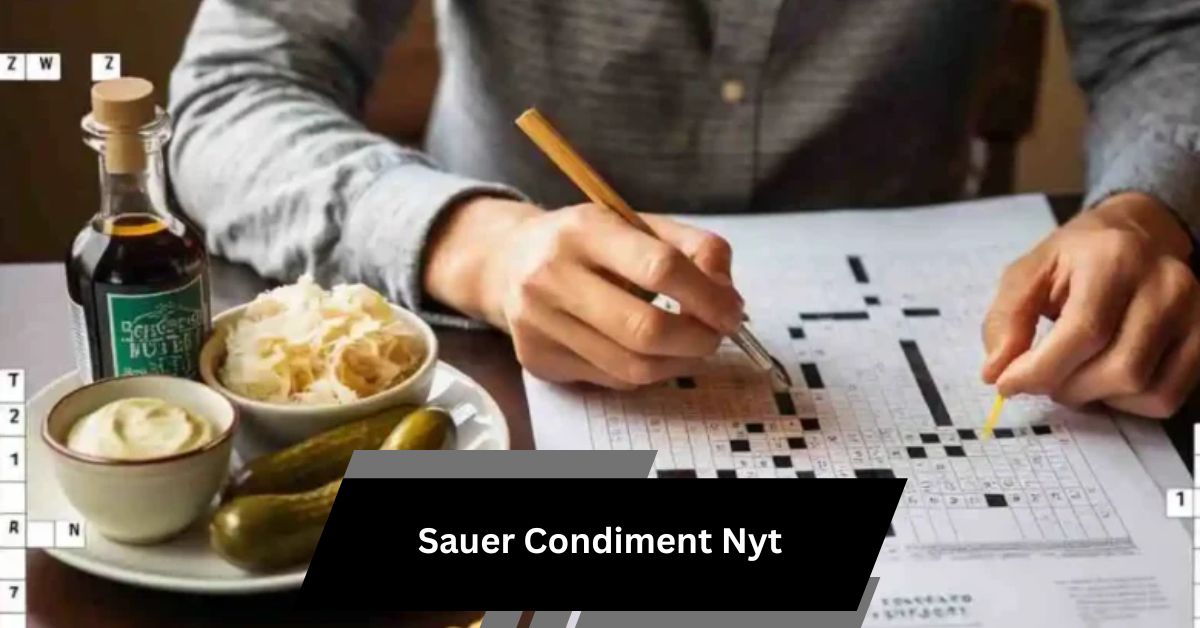 Sauer Condiment Nyt