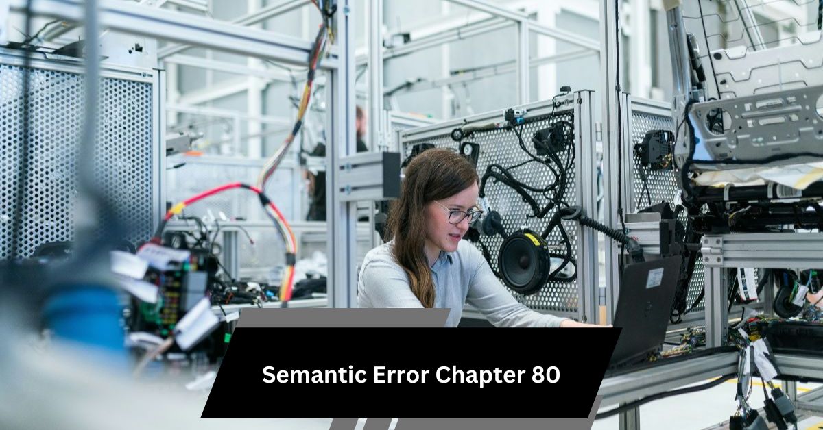 Semantic Error Chapter 80